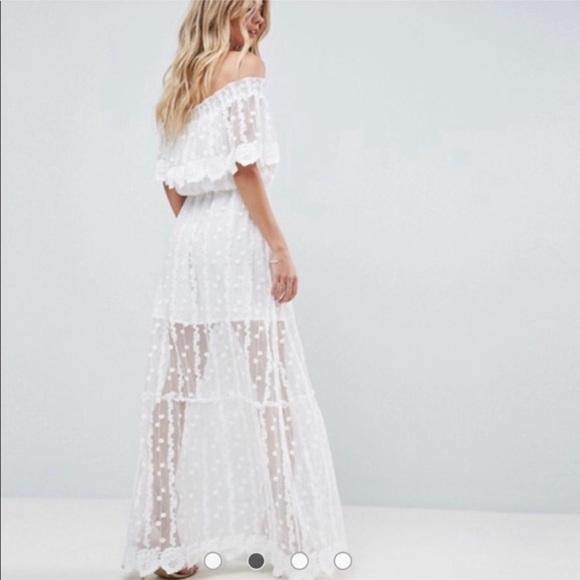 Adelyn Rae Sheer Dress - Picture 5 of 6